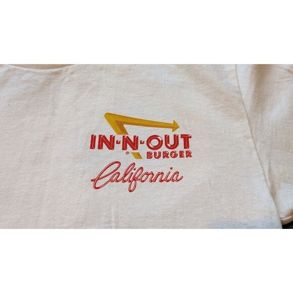 IN-N-OUT Burger California T-Shirt Size SMALL 2012 Mike Rider Graphic Tee - Picture 3 of 7